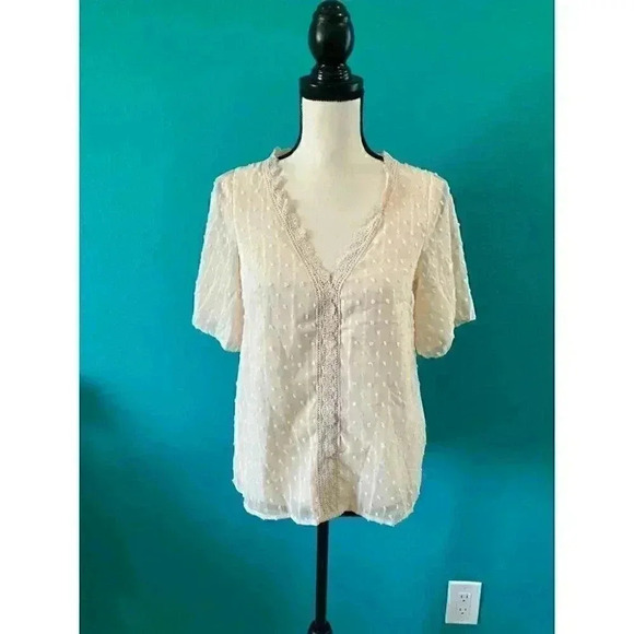 SHEIN Tops - ⭐️ Shein light blush pink blouse in size xs